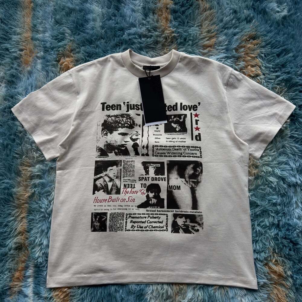 Enfants Riches Deprimes Teen Just Wanted Love T-Shirt Ivory
